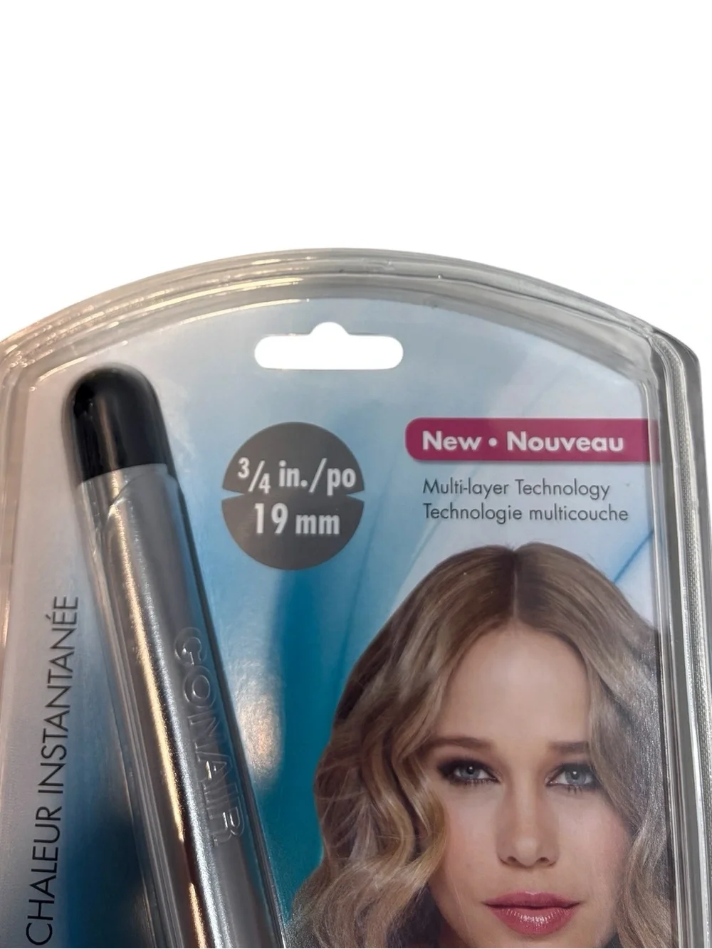 Conair, 3/4” Curling Iron 19mm Instant Heat Hair Curler, Dual Voltage - Picture 2 of 5